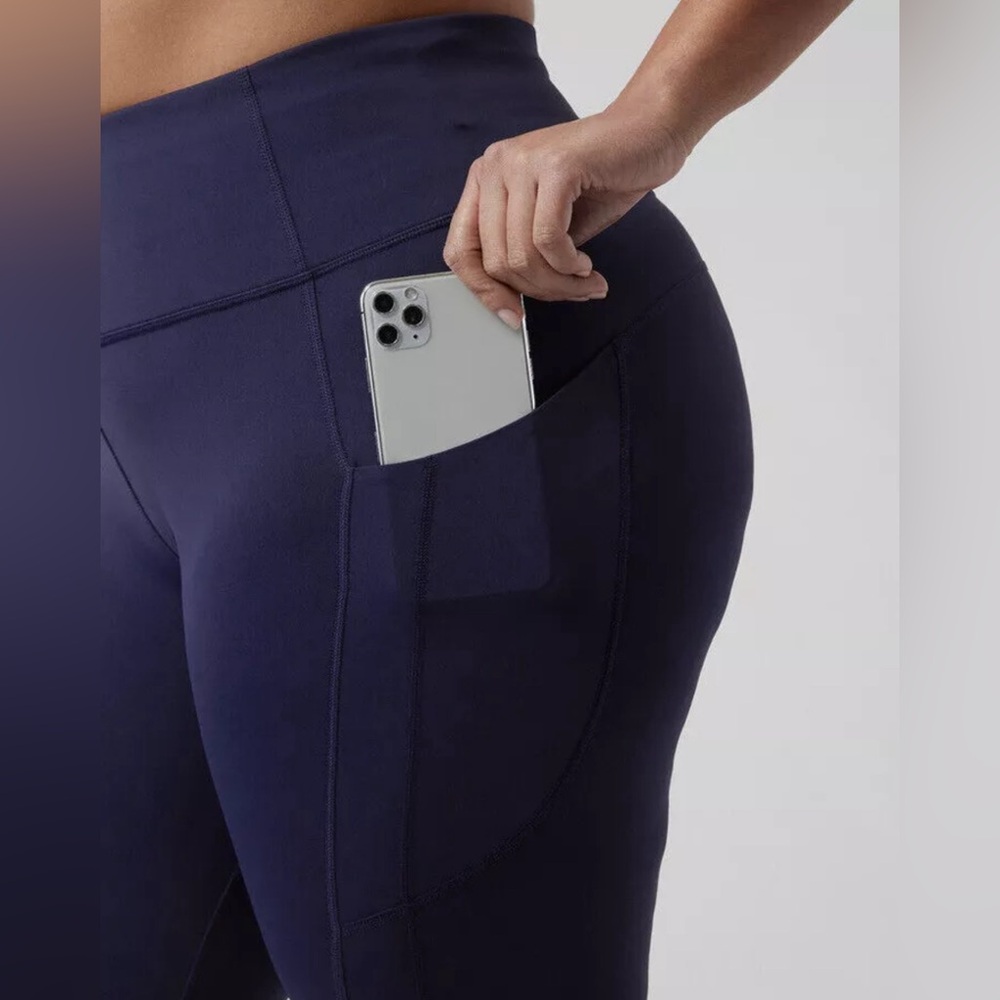NWT Athleta Ultimate Stash High Rise 7/8 Legging - Picture 4 of 7